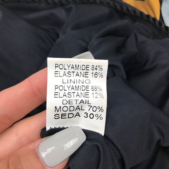 Agua de Coco • Floral Leopard Scarf One Piece Swim - Picture 8 of 8